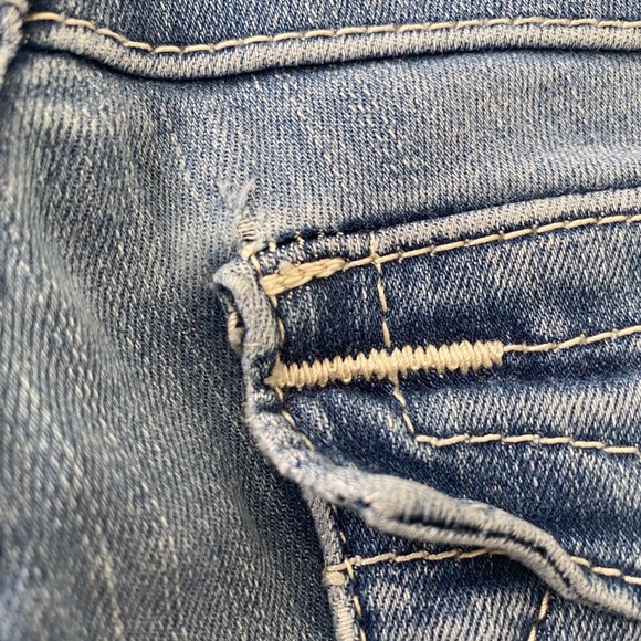 True Religion Curvy Skinny Jeans Flap Pocket 28 - Picture 8 of 14